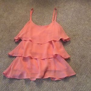 Spaghetti strap tank top